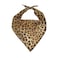 Forchrinse Leopard Print Dog Bandana for Small Medium Large DogSoft Comfortable Pet Triangle Bibs Scarf for Puppy Cats Dogs