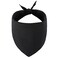 Gofshy Blank Dog Bandanas Medium1PCS DIY Solid Black Triangle Scarf Premium Cotton Handkerchief or Bib Personalized Design BirthdayParty Fun Idea Gift for Large Medium Pets