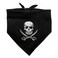 GRAPHICS & GRAPHICS MORE Pirate Skull Crossed Swords Tattoo Design Dog Pet Bandana Black