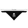 GRAPHICS & GRAPHICS MORE Pirate Skull Crossed Swords Tattoo Design Dog Pet Bandana Black