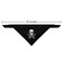 GRAPHICS & GRAPHICS MORE Pirate Skull Crossed Swords Tattoo Design Dog Pet Bandana Black