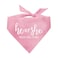 Tees & He Or She What Will It Be Gender Reveal Dog Bandana Baby Pink OS 707