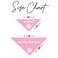 Tees & He Or She What Will It Be Gender Reveal Dog Bandana Baby Pink OS 707