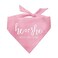 Tees & He Or She What Will It Be Gender Reveal Dog Bandana Baby Pink OS 707