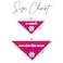 Tees & Hot Girl Summer Dog Bandana Hot Pink OS 310