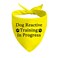 JXGZSO 1 Piece Dog Reactive Training in ProgressDog Reactive Puppy Bandana Train in Progress D