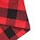 Lamphyface 2 Pcs Dog Bandana Christmas Pet Clothing Triangle Scarf Accessories Bibs Red Black Plaid