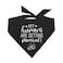 Tees & My Humans are Getting Married Wedding Annoucement Dog Bandana Black OS 224 GB