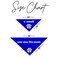 Tees & Nervous Do Not Pet Dog Bandana Royal OS 156