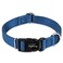 Hyhug Medium Dog Collar BlueHeavyDuty QuickRelease Nylon Buckle Adjustable Durable Cute Dog Collar Medium Classic Blue