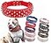BTDCFY Hoot PU Leather Adjustable Spiked Studded Dog Collar 2 Wide 31 Spikes SNeck 1720 Red