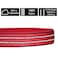 KRUZ PET Kruz Dog Collar for Medium Dogs Width 34 Length 17215 Reflective Adjustable Pet Neck Band with Soft Padding HeavyDuty ORing 100 Nylon Strap Orange Medium