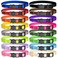 Mtliepte 16 PCS Puppy Collars Safety Buckle Collars for Litter Nylon Adjustable Puppy Collars for Small Puppies Breakaway Whelping Collars Pet SuppliesStuffAccessoriesS