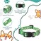 Weewooday 3 Pieces St Patricks Day Dog Collars Adjustable Collars for Dogs Dog Collars for Holiday Pet Supplies Fresh ColorShamrock Pattern
