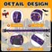 Sadnyy 6 Pcs Halloween Dog Collars for Pumpkin Basic Adjustable Lightweight Holiday Comfortable Dog Collars with Plastic Buckle for Puppy Small Medium Large PetsMedium