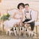 ADOGGYGO Adjustable Dog Neck Tie Collar Pet Collar with Black Necktie Wedding Formal Tux Collars for Large Dogs Pets Large