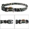 aiminto Aiminto Dog Collar Cute Camouflage Pattern Soft and Adjustable Collar with Quick Release Buckle XS Neck 913 Width 38 Camouflage Green