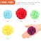 Anglekai 20Pcs Dog Collar Flowers Pet Bow Ties MultiColor Dog Collar Flowers and Bows Grooming Accessories Solid