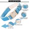 Aring pet ARING PET Dog CollarAdjustable Cotton Small Dog Collars Lightweight Comfortable Blue Pet Collars with Quick Release Buckle for Small Medium Large Dog