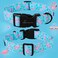 Aring pet ARING PET Flamingo Dog CollarCute Cotton Medium Dog Collars Adjustable Lightweight Summer Pet Collars for Small Medium Large Boy and Girl Dogs Medium