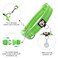azuza Reflective Dog Collar Soft Neoprene Padded Pet Collar with ID Tag Ring Adjustable for Small DogsGreenS