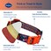 Blueberry Pet Halloween Candy Cane Adjustable Dog Collar with Detachable Glitter Accessory Large Neck 1826