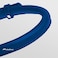 CollarDirect Rolled Leather Dog Collar Soft Padded Round Puppy Collar Handmade Genuine Leather Collar Dog Small Large Cat Collars 13 Colors 67 Inch Deep Blue Textured