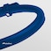 CollarDirect Rolled Leather Dog Collar Soft Padded Round Puppy Collar Handmade Genuine Leather Collar Dog Small Large Cat Collars 13 Colors 67 Inch Deep Blue Textured