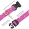 FYEQYAOU Cotton Handmade Dog Collar Cute and Distinctive Patterns Purple Fish with Pendant for Girl Boy Dogs Collars S