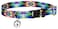 Country Brook Petz Tie Dye Flowers Cat Collar Groovy Collection Featuring Far Out Designs