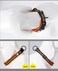 La La Creation Core Reflective Dog Collar with Ring Breathable Mesh Soft Padded Adjustable Nylon Pet Collar 06 Wide Orange XS