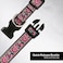 Art Tribute Dog Collar for Small Medium Large Dogs Woven Pattern on Long Lasting Adjustable and Strong Puppy Quick Release Buckle Quality Pink Collar Get It Now