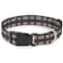 Buckle-Down Dog Collar Plastic Clip Star Wars Chewbacca Bandolier Bounding Browns Gray 9 to 15 Inches 10 Inch Wide