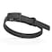 Dogline Biothane Waterproof Dog Collar Strong Coated Nylon Webbing with Black Hardware Odor Proof for Easy Care Easy to Clean High Performance Fits Small Medium or Large Dogs Black