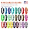 Dogline Biothane Waterproof Dog Collar Strong Coated Nylon Webbing with Black Hardware Odor Proof for Easy Care Easy to Clean High Performance Fits Small Medium or Large Dogs Black