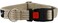 Dogs My Love Cotton Web Adjustable Dog Collar with Locking Device 4 Sizes Beige Small Neck 115155 Width 12