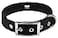 Downtown Pet Supply Deluxe Padded Adjustable Dog Collar Metal Buckle DRing Machine Washable Water Resistant Black L