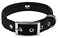 Downtown Pet Supply Deluxe Padded Adjustable Dog Collar Metal Buckle DRing Machine Washable Water Resistant Black L