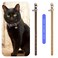 ECSiNG 2PCS Cat Collar with Bell PU Leather Comfortable Kitten Collars for 1523cm Neck Size Adjustable Length Small Pets Supplies 1cm Width Coffee Khaki