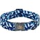 Elegant little tail Dog Collar Blue Shark Pattern Pet Collar Durable Cute Dog Collars Male or Female Pet Gift Adjustable Dog Collar for Medium Dogs