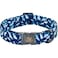 Elegant little tail Dog Collar Blue Shark Pattern Pet Collar Durable Cute Dog Collars Male or Female Pet Gift Adjustable Dog Collar for Medium Dogs