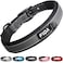 Fida Heavy Duty Dog Collar Ultra Comfortable Soft Neoprene Padded Adjustable Reflective Nylon Pet Collar with Durable Metal Belt Buckle for Large Breeds L Black