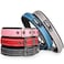 Fida Heavy Duty Dog Collar Ultra Comfortable Soft Neoprene Padded Adjustable Reflective Nylon Pet Collar with Durable Metal Belt Buckle for Large Breeds L Black