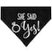 HDGDT She Said Yes Dog Wedding Bandana Collar Adjustable Engagement Pet Bandana with Quick Release Buckle DRing for Dogs Cats