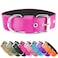 AaufiLux Heavy Duty Tactical Dog Collar 15 Width Military Durable Thick Nylon with Adjustable Metal D Ring Buckle Working Training K9 Collar for Medium Large Dogs L2023 Hot Pink