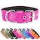 AaufiLux Heavy Duty Tactical Dog Collar 15 Width Military Durable Thick Nylon with Adjustable Metal D Ring Buckle Working Training K9 Collar for Medium Large Dogs L2023 Hot Pink