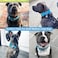AaufiLux Heavy Duty Tactical Dog Collar 15 Width Military Durable Thick Nylon with Adjustable Metal D Ring Buckle Working Training K9 Collar for Medium Large Dogs L2023 Light Blue
