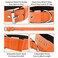 AaufiLux Heavy Duty Tactical Dog Collar 15 Width Military Durable Thick Nylon with Adjustable Metal D Ring Buckle Working Training K9 Collar for Medium Large Dogs L2023 Orange