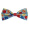 Huxley & Huxley Kent Party Time Blue Bow Tie Small Cute Comfortable Durable Fun Bow Tie for Dogs Cats