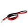 JIngwy Metal Buckle Pet Collar and Leash Set with Bell Suit for Cats or Puppy Dogs WhiteBlackRedPinkBlueBrown M Collar Leash Red